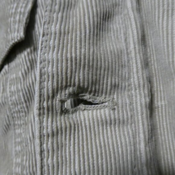 OLD NAVY | large | Button-Up Front Collared Corduroy Jacket | Sherpa Lined | EUC - Picture 14 of 14